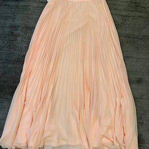 Aritzia Twirl Skirt Soft Blush Pink, Size XXS